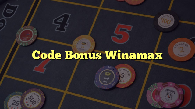 Code Bonus Winamax