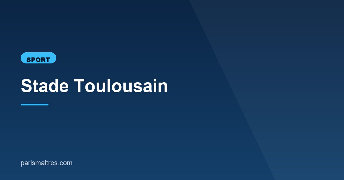 Illustration de l'article consacré au Stade Toulousain